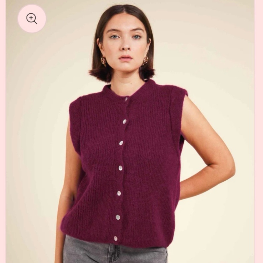 Alpaca Sweater Vest
